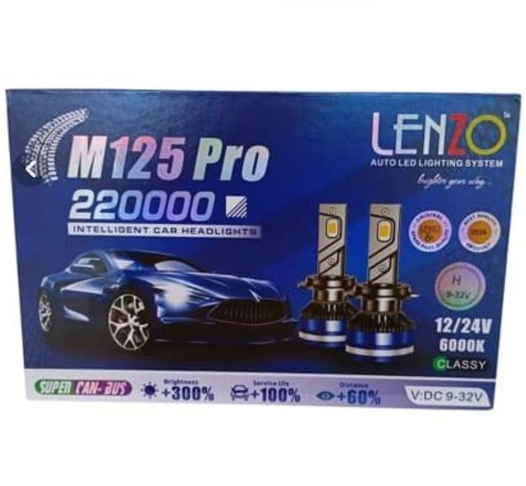 هدلایت m125pro لنزو
